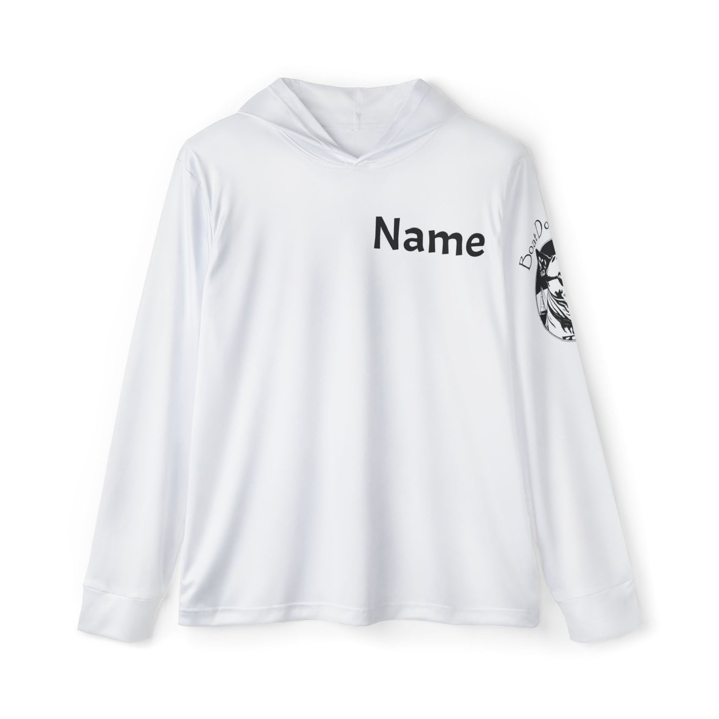 Customized White Sun Protective Hooded Long Sleeve