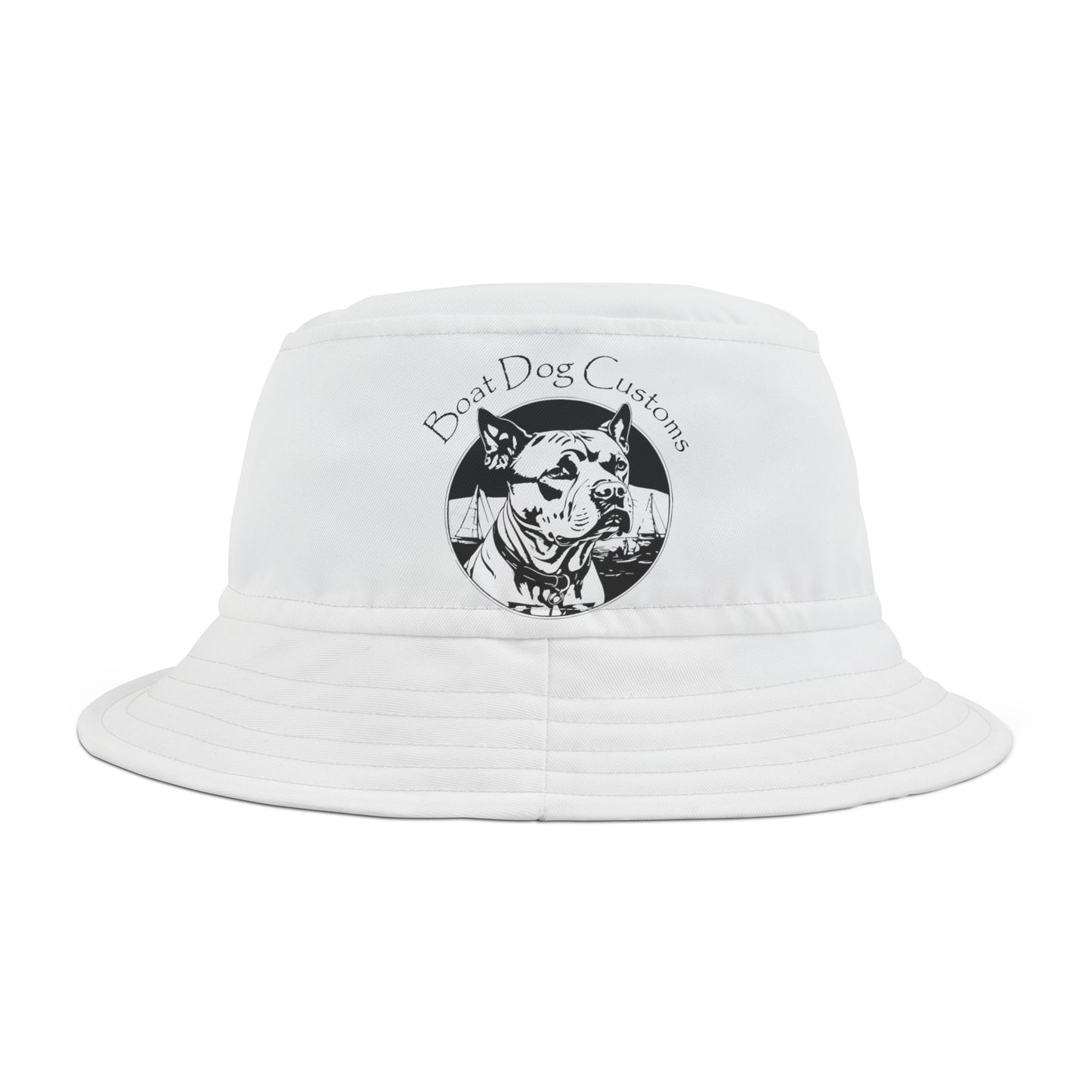 Boat Dog Customs Bucket Hat
