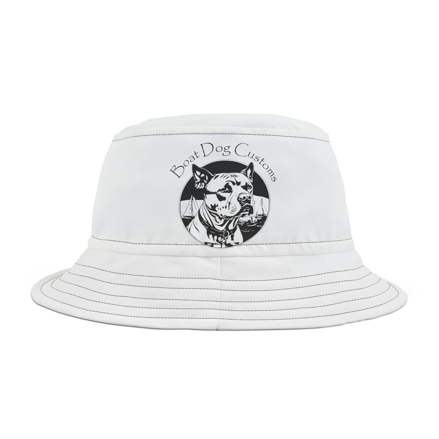 Boat Dog Customs Bucket Hat